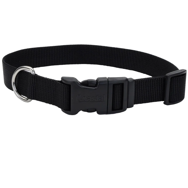 COASTAL Collier Nylon 1x14-20" Noir