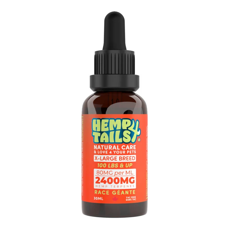 HEMP 4 TAILS Huile de Chanvre Géante 2400MG 30ml
