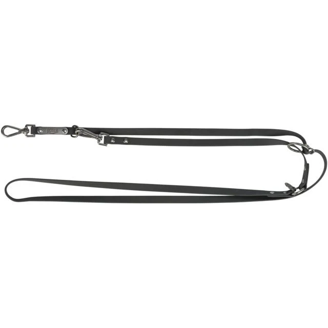 CITYSTYLE Laisse Ajustable en PVC S/M Noir