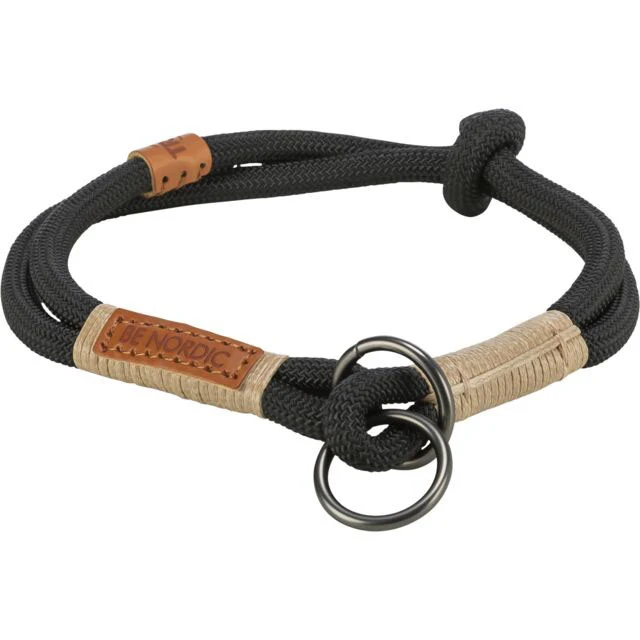 BE NORDIC Collier Corde Semi-Étrangleur S/M Noir