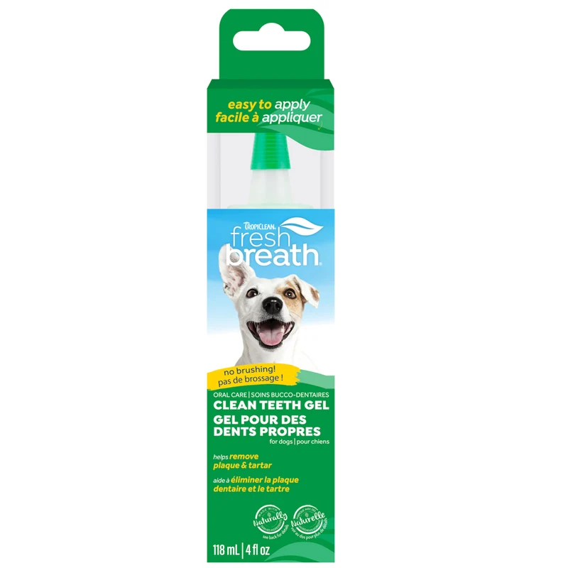 TROPICLEAN Gel Nettoyant Dents Chien 4oz