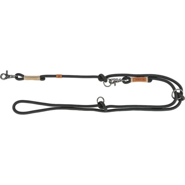 BE NORDIC Laisse Corde Ajustable L/XL Noir
