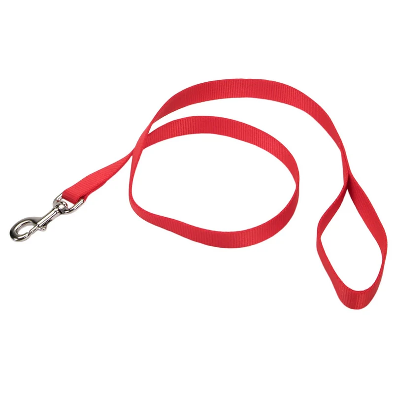 *COASTAL Laisse Nylon Web 1x48" Rouge