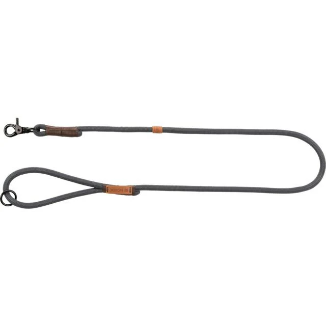 *BE NORDIC Laisse Corde Tressée S/M Gris