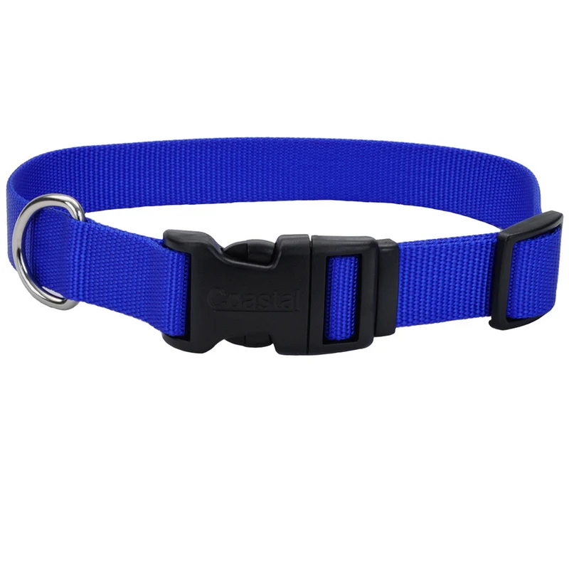 COASTAL Collier Nylon 1x14-20" Bleu
