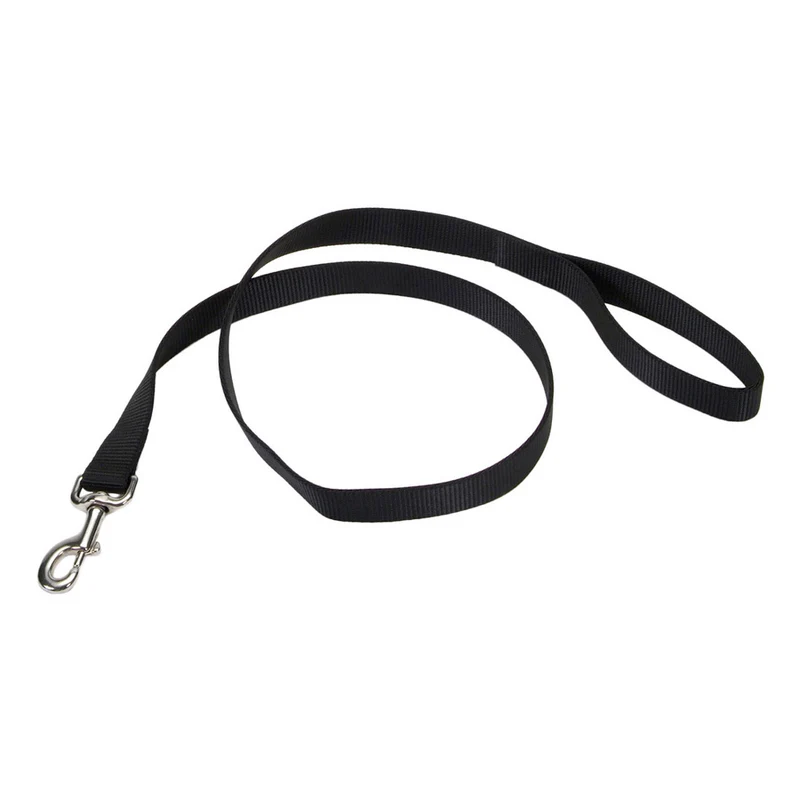 *COASTAL Laisse Nylon Web 1x48" Noir
