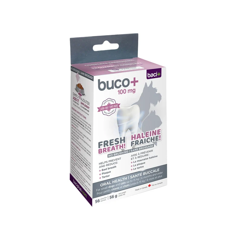 BACI+ Buco+ 100mg pour Chien & Chat 56g