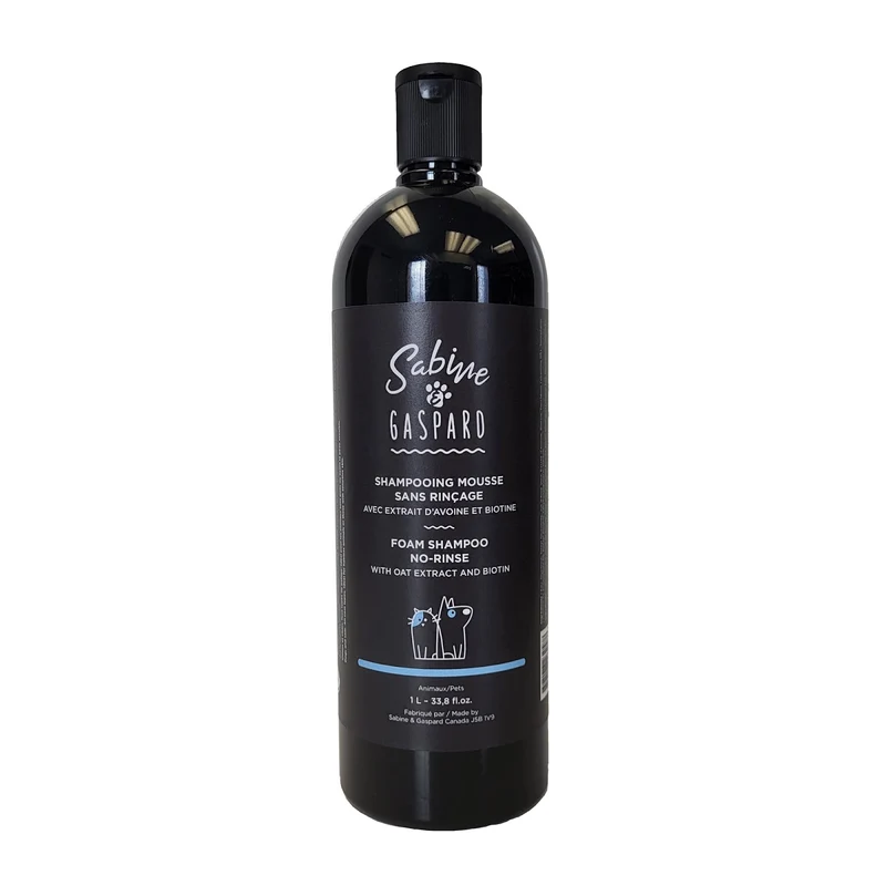 SABINE & GASPARD Shampoing Mousse Avoine & Biotine 1L