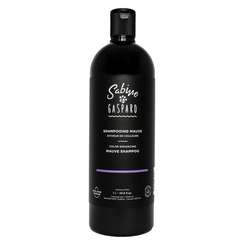 SABINE & GASPARD Shampoing Mauve Aviveur de Couleurs 1L