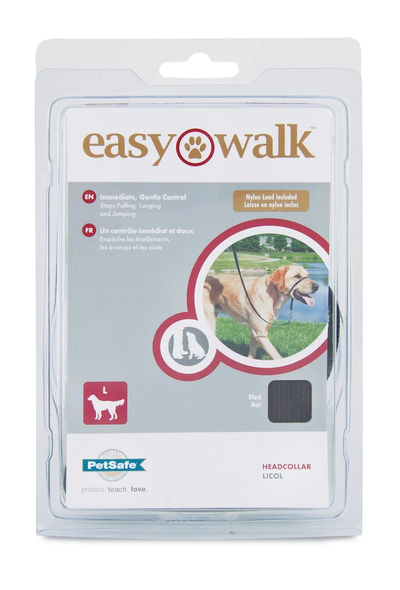EASY WALK Collier Licou Noir L