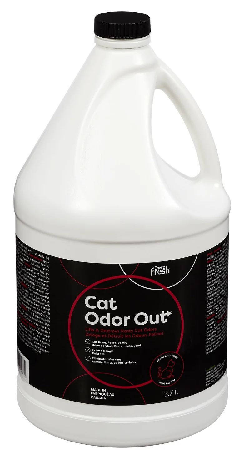 ENVIROFRESH Odor Out Formule Chat 3.7L