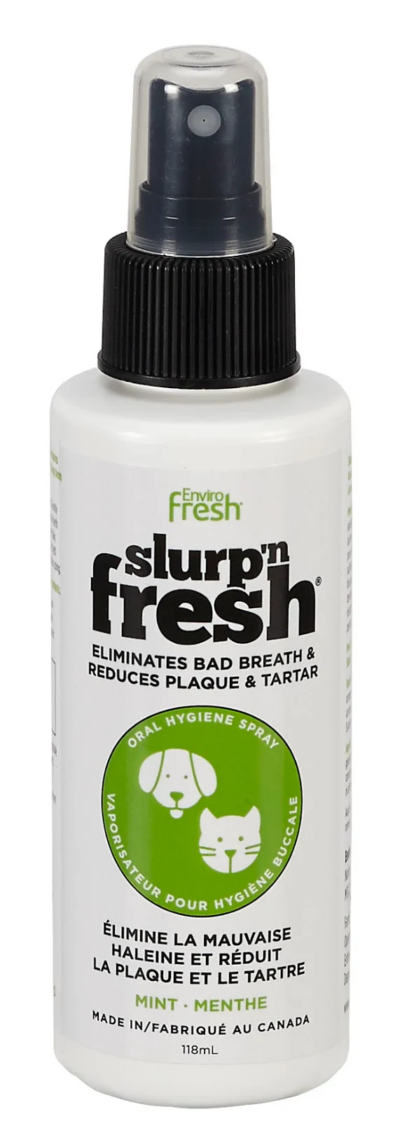 ENVIROFRESH Slurp'N Fresh Spray Buccal Menthe 118ml