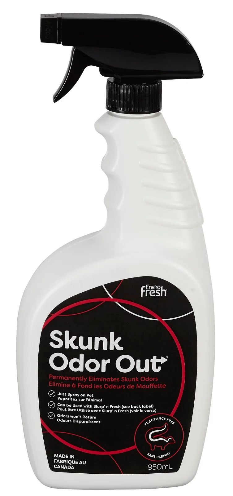 ENVIROFRESH Odor Out Formule Moufette 950ml