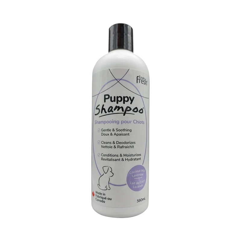 ENVIROFRESH Shampoing Chiot Formule Douce Lait de Coco 380ml