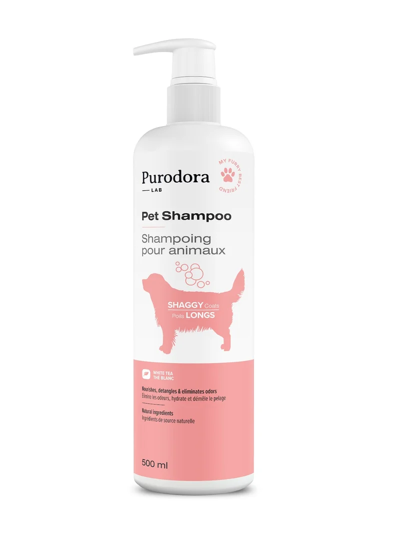 PURODORA Shampoing Démélant Poils Longs 473ml