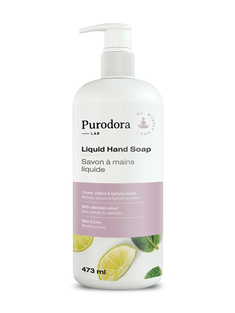 PURODORA Savon à Main Menthe & Lime 473ml