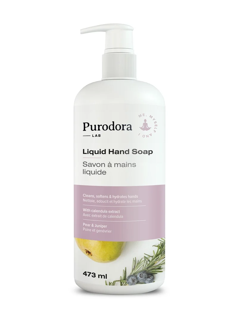 PURODORA Savon à Main Poire & Genévrier 473ml