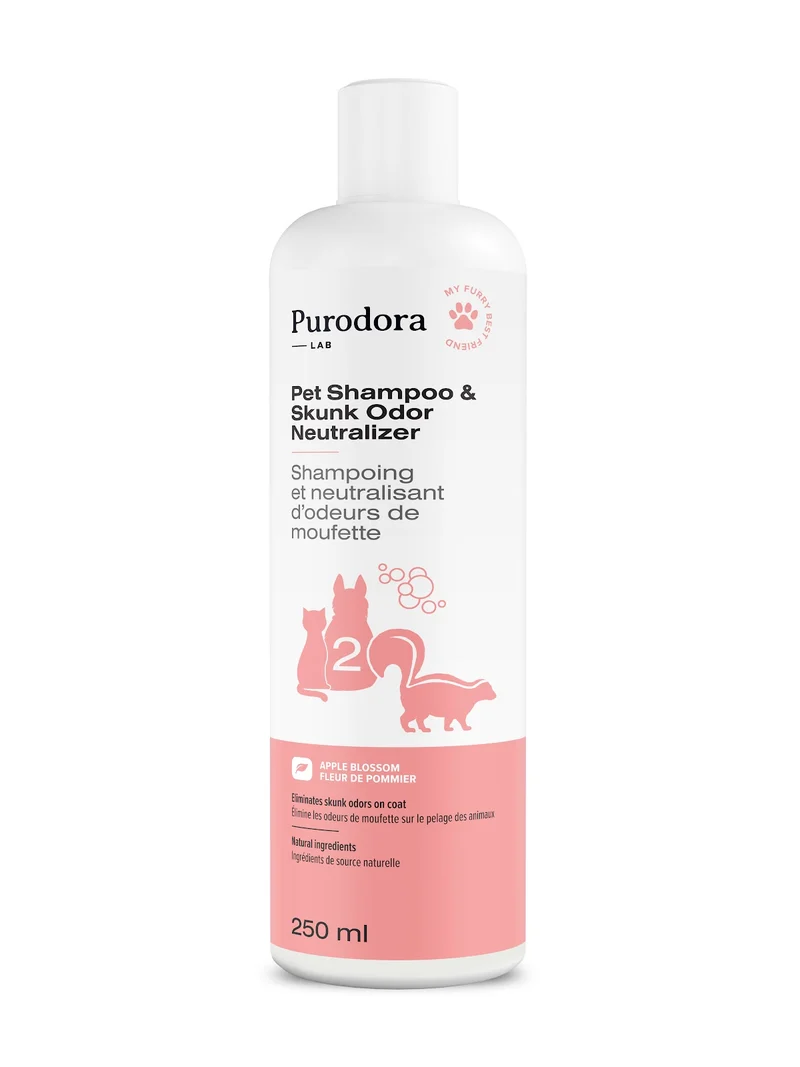 PURODORA Shampoing Neutralisant Odeurs Moufette 237ml
