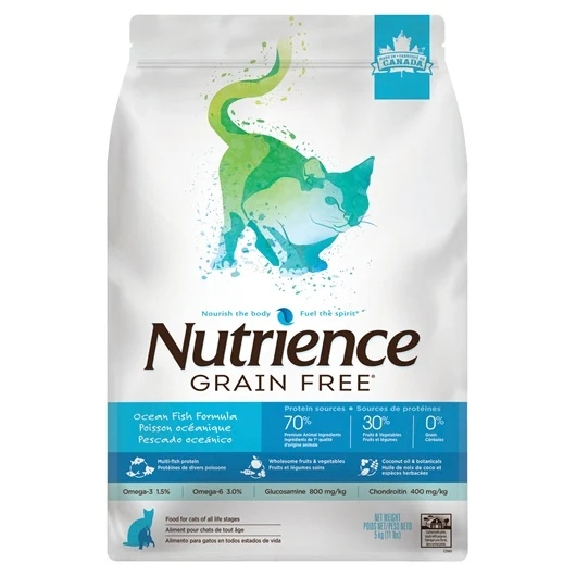 Aliment Nutrience Sans grains pour chats, Poisson océanique