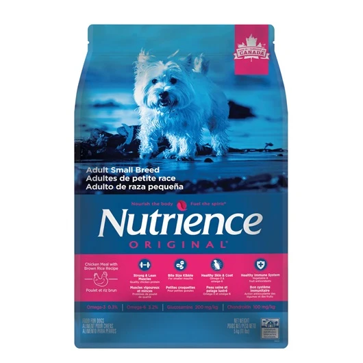 Nutrience Original, Adultes de petite race, Poulet et riz brun
