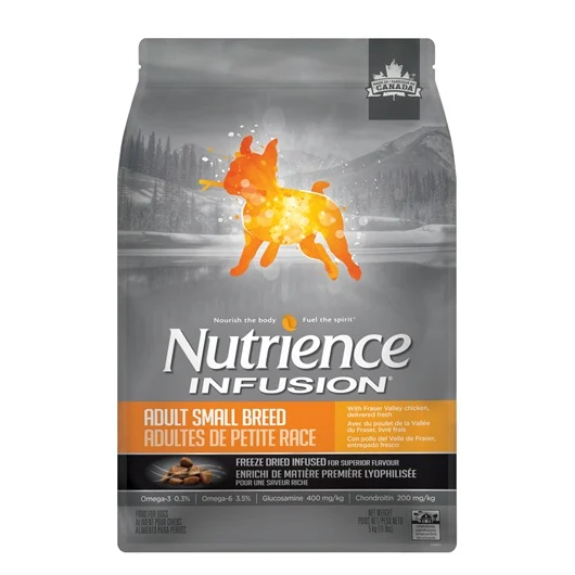 Nutrience Infusion pour chiens adultes de petite race, Poulet