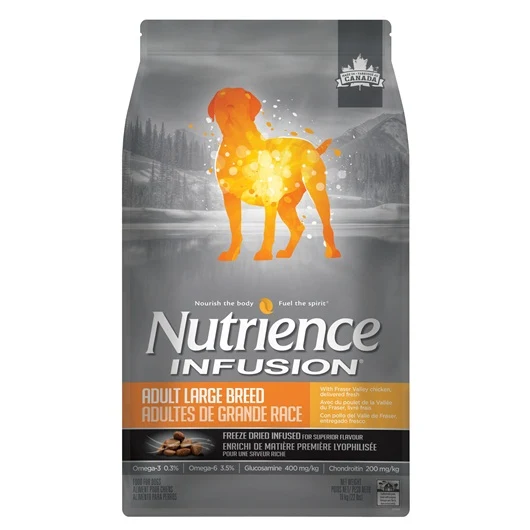 Nutrience Infusion pour chiens adultes de grande race, Poulet