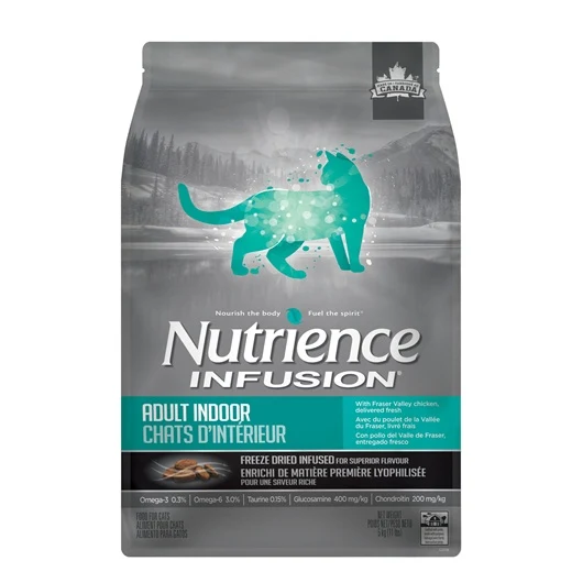 Aliment Nutrience Infusion pour chats d’intérieur adultes, Poulet