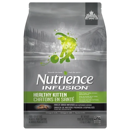 Aliment Nutrience Infusion pour chatons en santé, Poulet 2.27kg