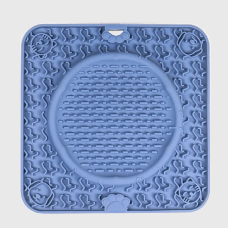 Tapis Fouille Carré Rond Ventouses Gros Chien