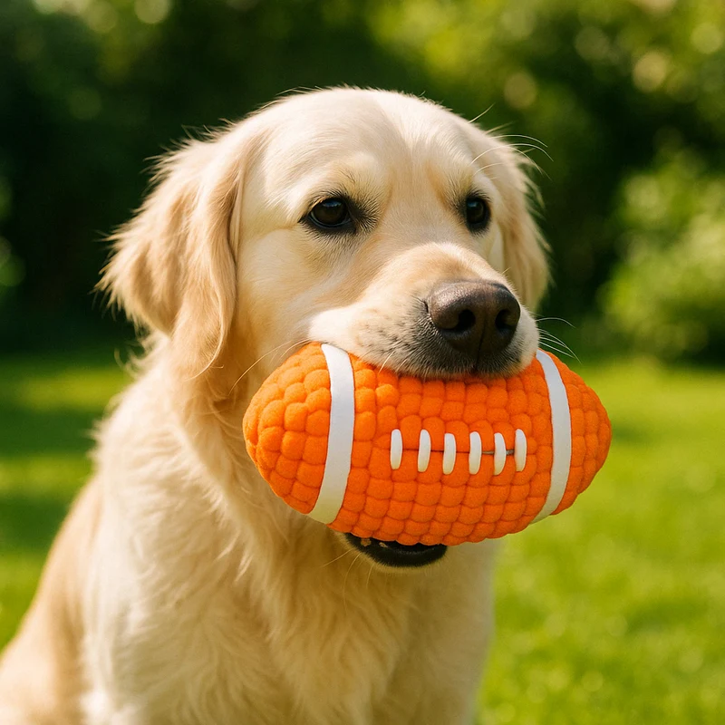 Balle Rugby Rebondissante Gros Chien