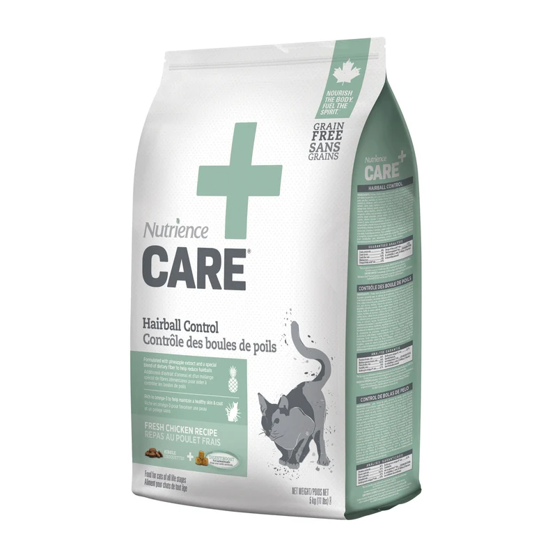 Aliment Nutrience Care Contrôle des boules de poils pour chats