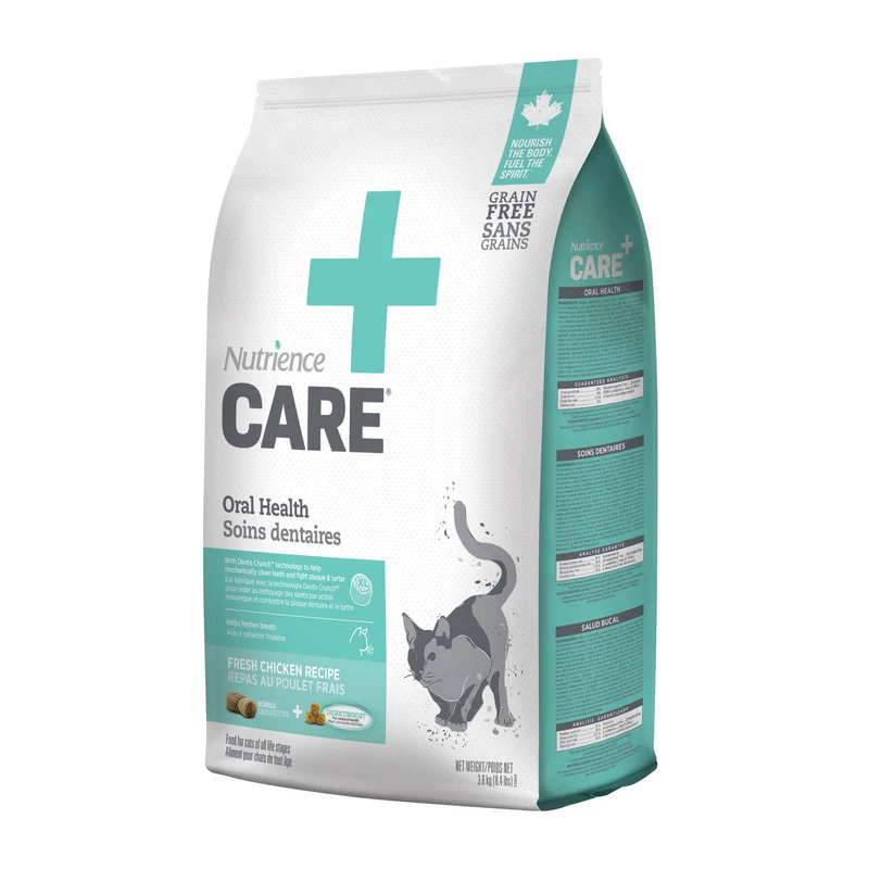 Aliment Nutrience Care Soins dentaires pour chats