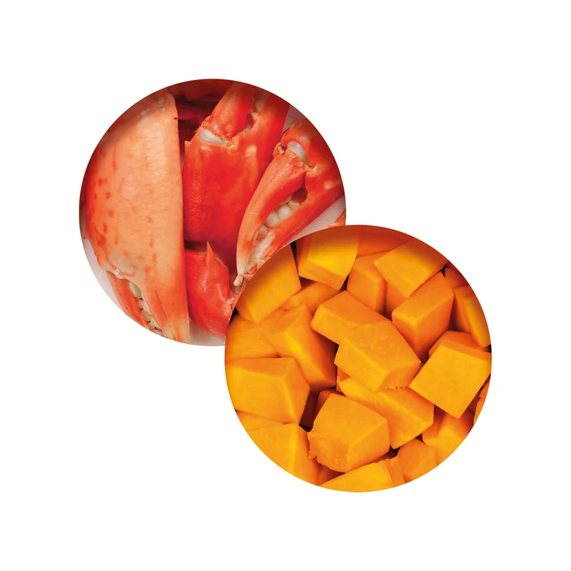 Repas de poisson Catit avec arôme de crabe et citrouille, 80 g (2,8 oz)