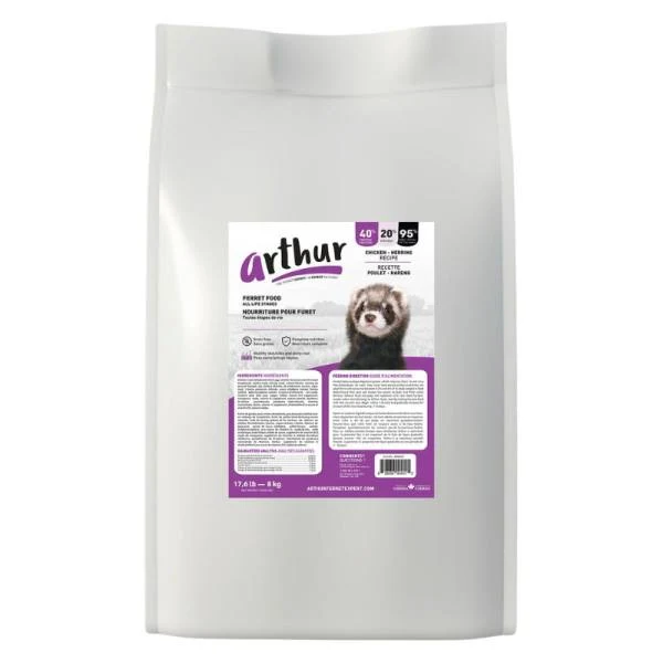 Arthur nourriture pour furet
