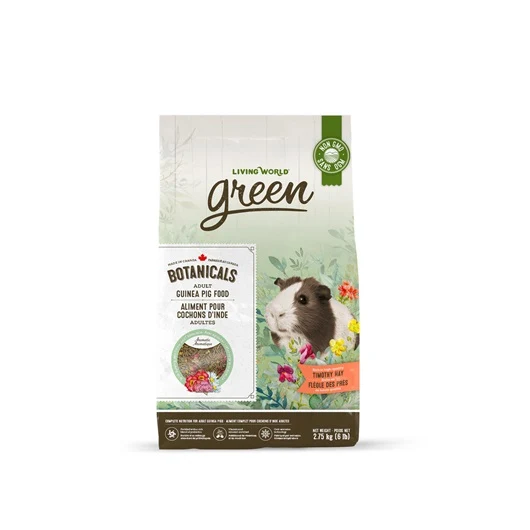 Aliment Botanicals Living World Green pour cochons d’Inde adultes