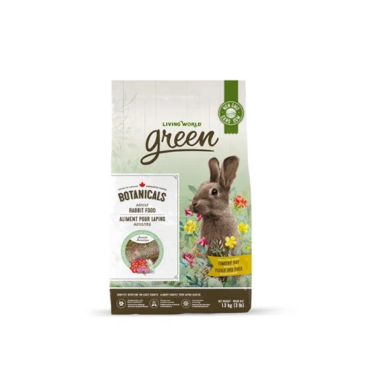 Aliment Botanicals Living World Green pour lapins adultes