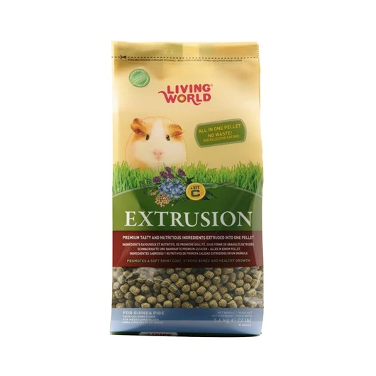 Aliment Extrusion Living World pour cochons d’Inde