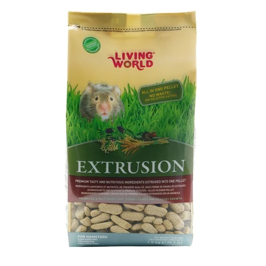 Aliment Extrusion Living World pour hamsters