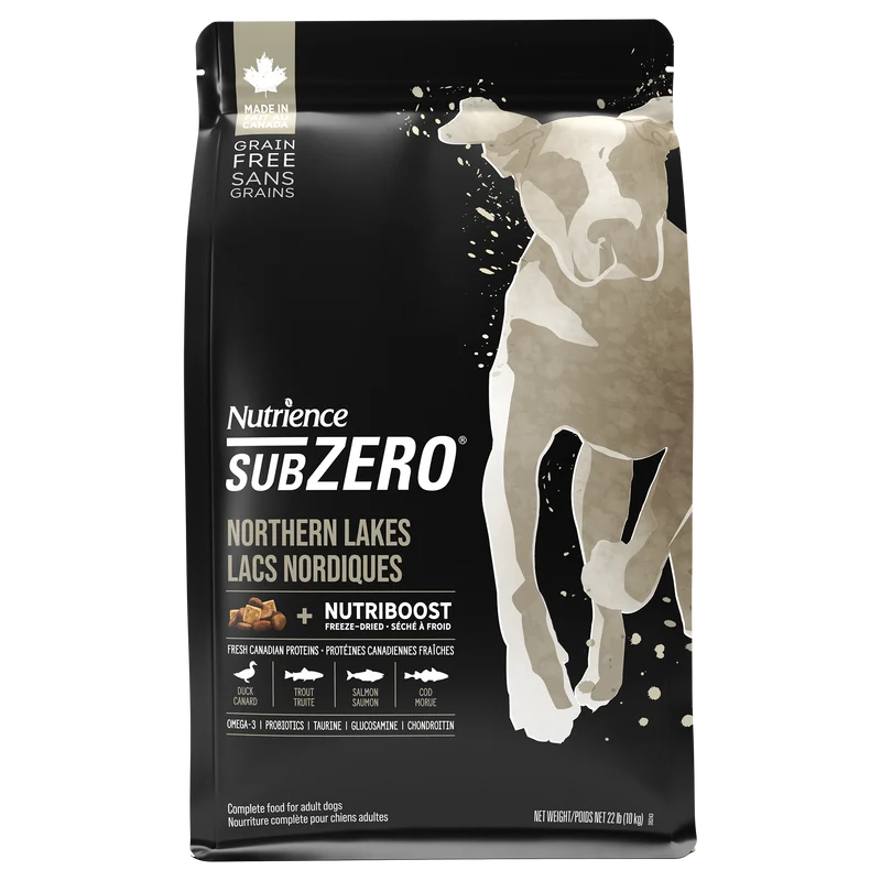 Nutrience Subzero Sans grains Lacs nordiques 10kg