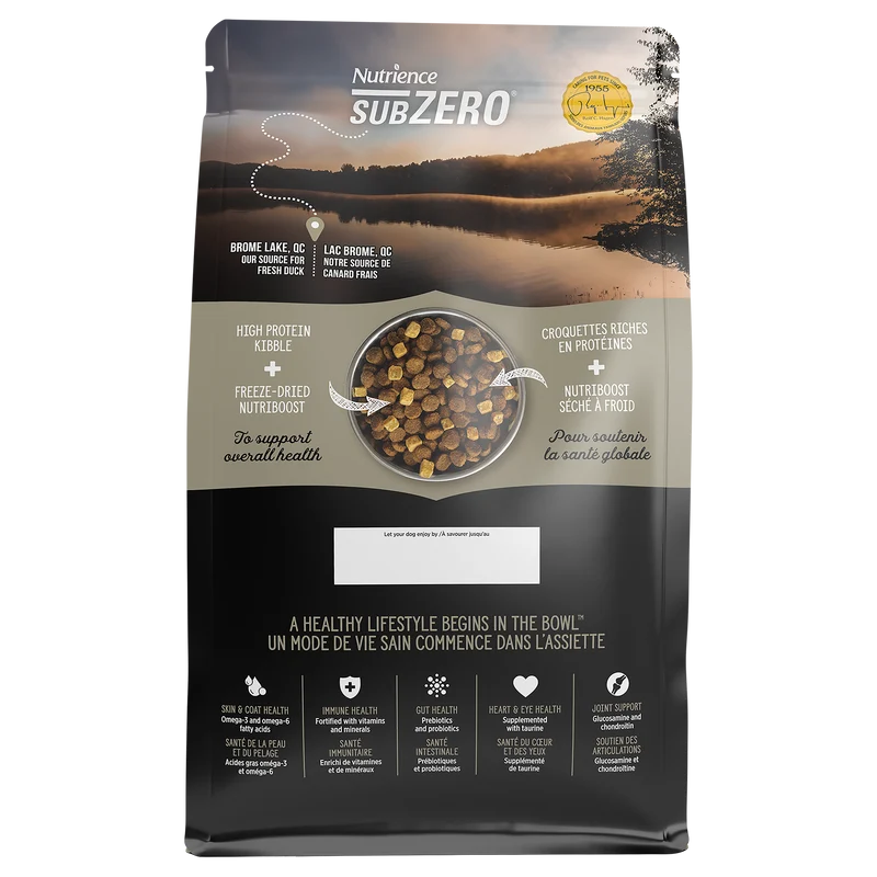 Nutrience Subzero Sans grains Lacs nordiques 10kg
